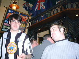 Gav makes an appearance, Everyone tries to ignore his new hair style