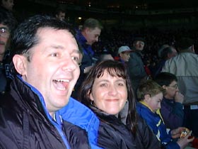 Smiles all round, as the refs on our side this week