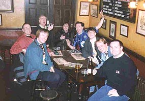 "tell me ma, me ma......".A good old sing song in the Strawberry