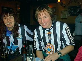 Jonno thinks it's funny, as for Steph....She's well gone.