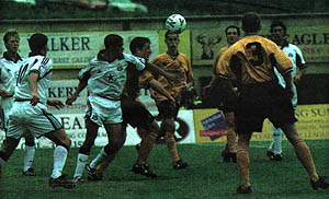 A new formation called, everyone chase after the ball. Fisrt employed by schoolboys in the playground.
