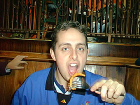 Min has spent 3 days on a train from Larnden, a suburb of Bombay he tells me.