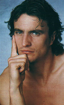 Man of the match, Ginola" I am a footballer not a model"