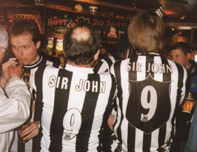 Will the real Sir john please turn round.