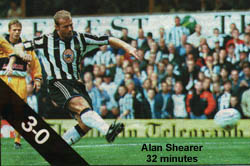 Shearer gets his second from the spot