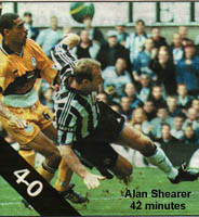 Shearer gets his hat trick