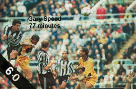 Speed heads in a great goal