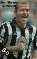 Goal number five , for Shearer and it's a record.