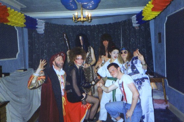 Fancy dress party. (As Henry VIII)