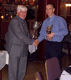 John Moore, winner of the Walker and Gordon Cups