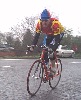 The very aerodynamic Dave Parry!