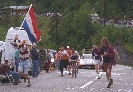 The Dutch go barmy for their own teams, even when the rider's Russian!