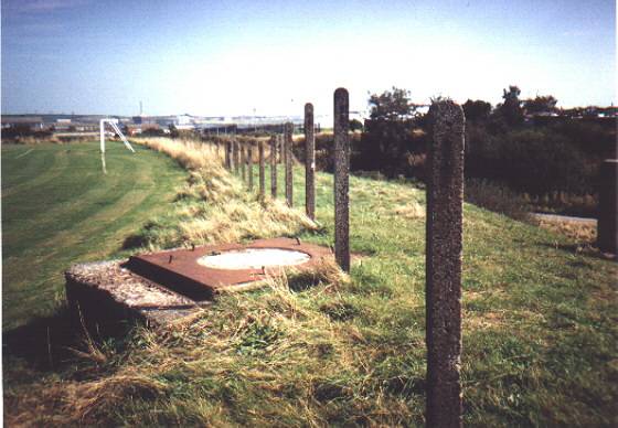 Is this the remains of a light anti-aircraft gun?.