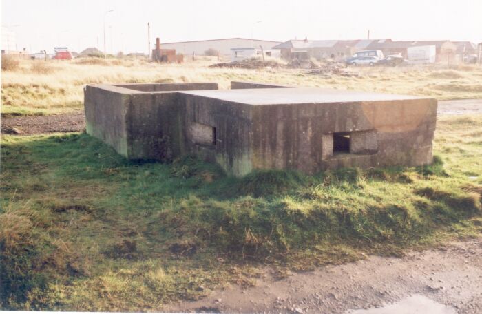 Barrow Dock pill-box type F/W23.