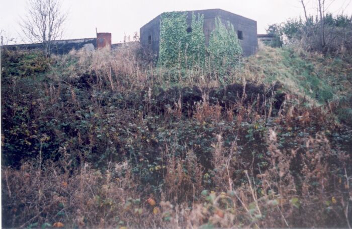 Barrow Dock pill-box.