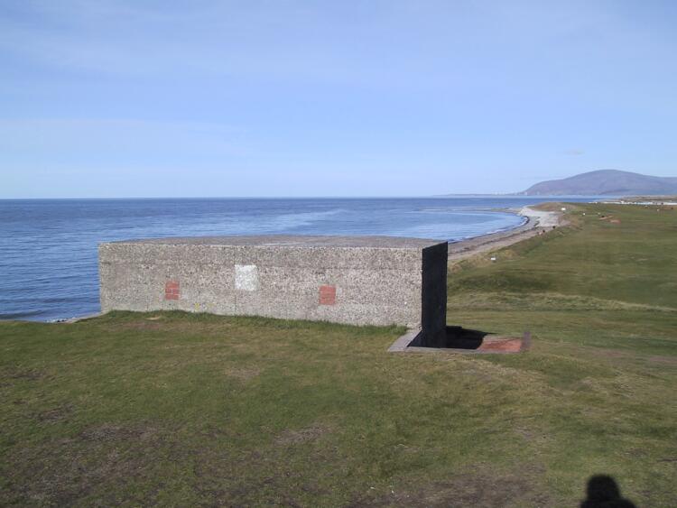 Northernmost pill-box.