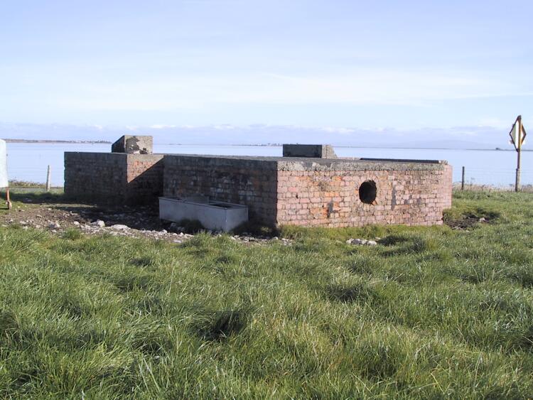 Wylock marsh control bunker.