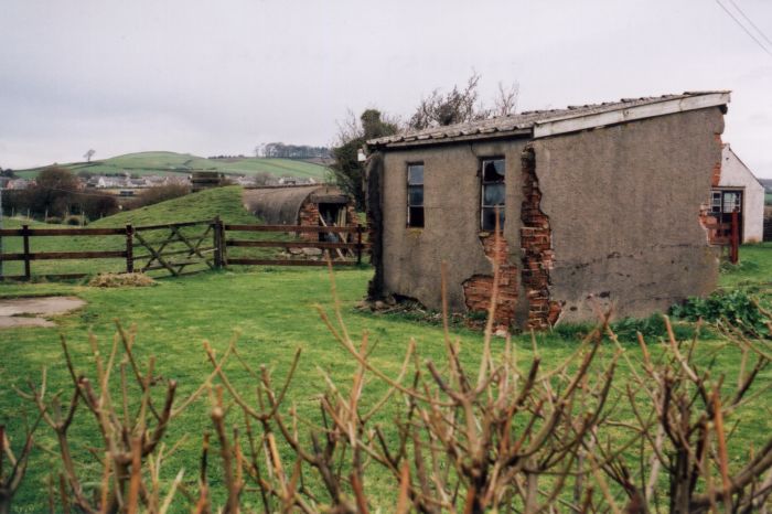 Officers' latrine block.