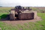 Gaittle pill-box looking west. © Philip Tuer 2006.