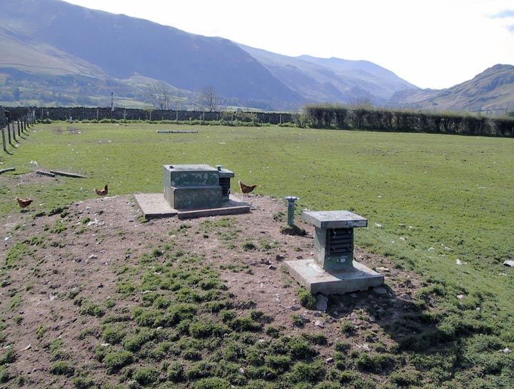 Looking south towards St. John's in the Vale.