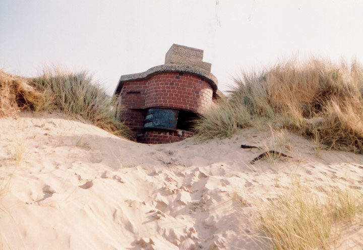 Front view of the southern obs. post.