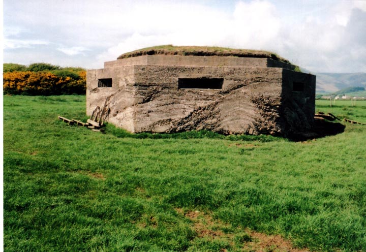 General view of this type F/W3 27 variant pill-box.