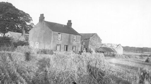 Sorrowstones Farm during WWII, near Gosforth, Cumberland, where P.D. Friend stayed.