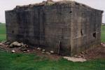 Rear of large observation post