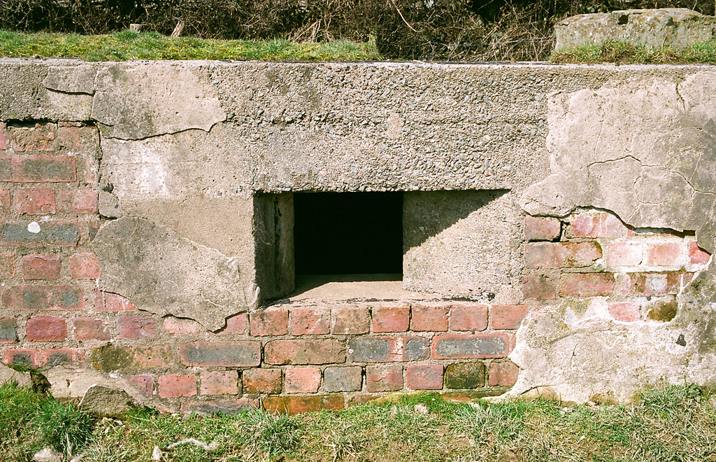 Whicham valley control bunker loop-hole or observation port.