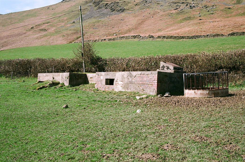 Whicham valley control bunker, general view.