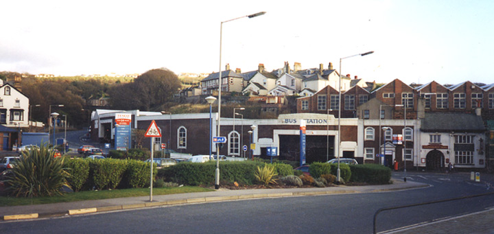 Type 23 pill-box behind Whitehaven Bus-Station.  Photograph by Frank Lewthwaite, Whitehaven.