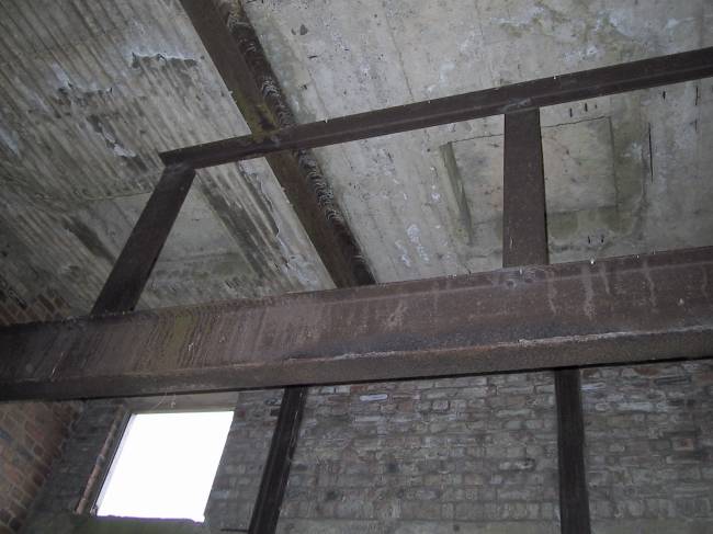 The roof from inside.