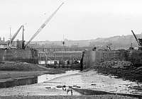 The seawater pumping-station and harbour alterations, 13th January 1941.