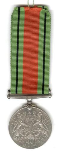Jonty's Home Guard medal.