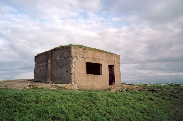 Burgh-by-Sands observation post NE end.