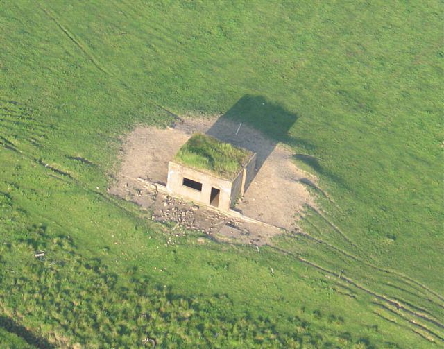 Observation post at Burgh-by-Sands.  Photograph by Simon Ledingham.