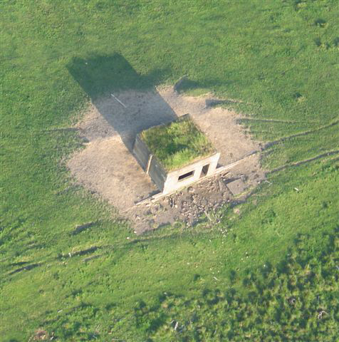 Observation post at Burgh-by-Sands.  Photograph by Simon Ledingham.