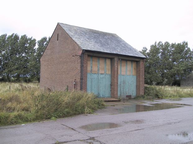 Wartime fire-engine sheds