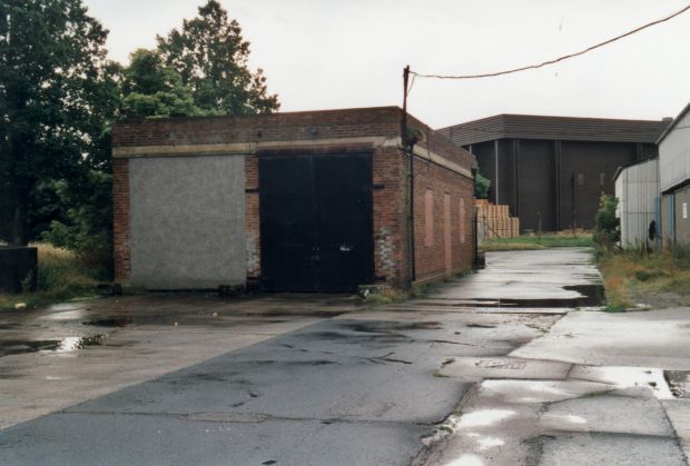 Post-war fire-engine sheds