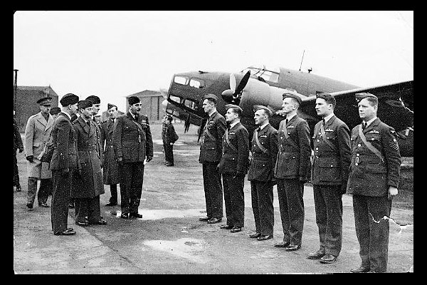 Visit by King George VI.  Does anyone know when, though?