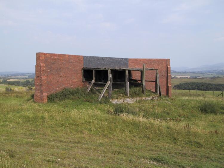 General aspect of the rifle-range looking NE.