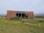 Front of firing wall looking NE.