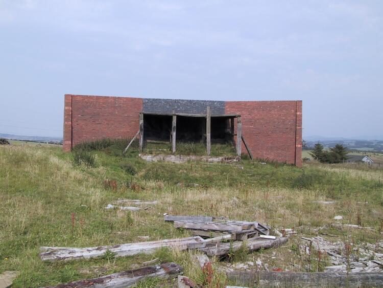 General aspect of the rifle-range looking N.