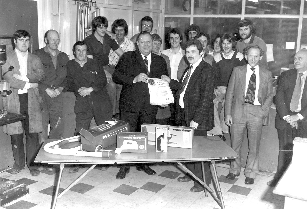 Chapel Bank Instrument Department, photograph courtesy Dave Elliott