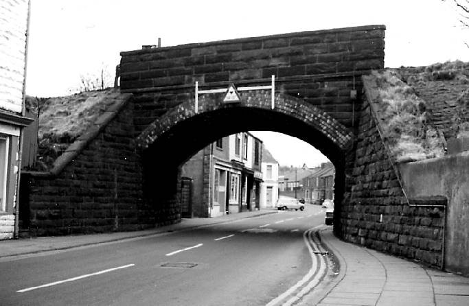 Harrington Road bridge looking north-east