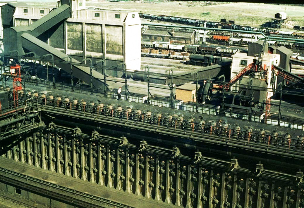 Coke oven tops.  © Frank O'Donnell 1964