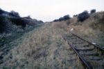 Looking north from the buffer-stops.