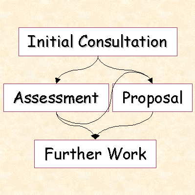 Consultancy: Initial Consultation - Assessment - Proposal - Further Work