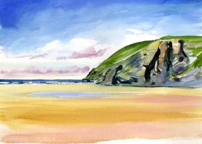 Morgan Porth beach