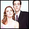 Daisy Donovan and Iain Lee